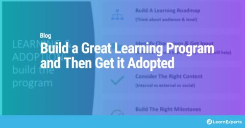 Build a Great Learning Program and Then Get it Adopted